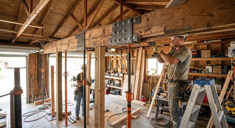 Barn Beam Replacement in Wilmington, NC