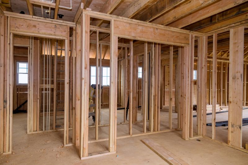 Interior Wall Framing in Conroe, TX