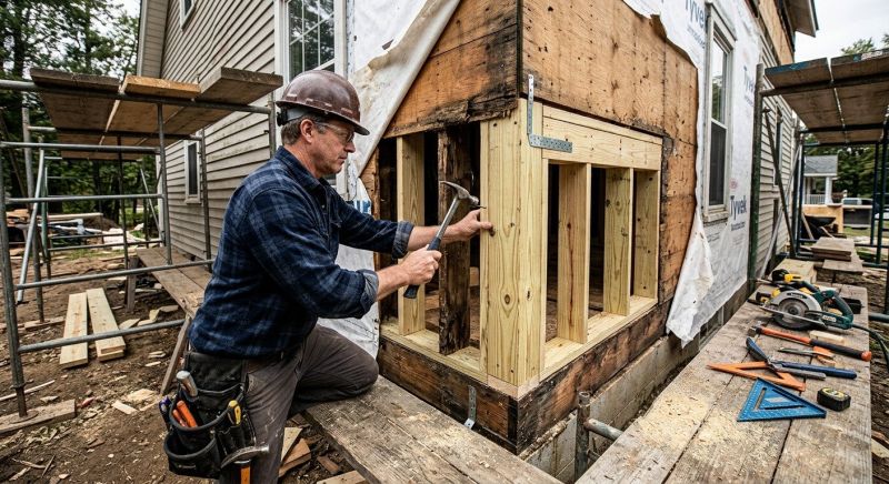 Roof Framing Repair in Kansas City, KS